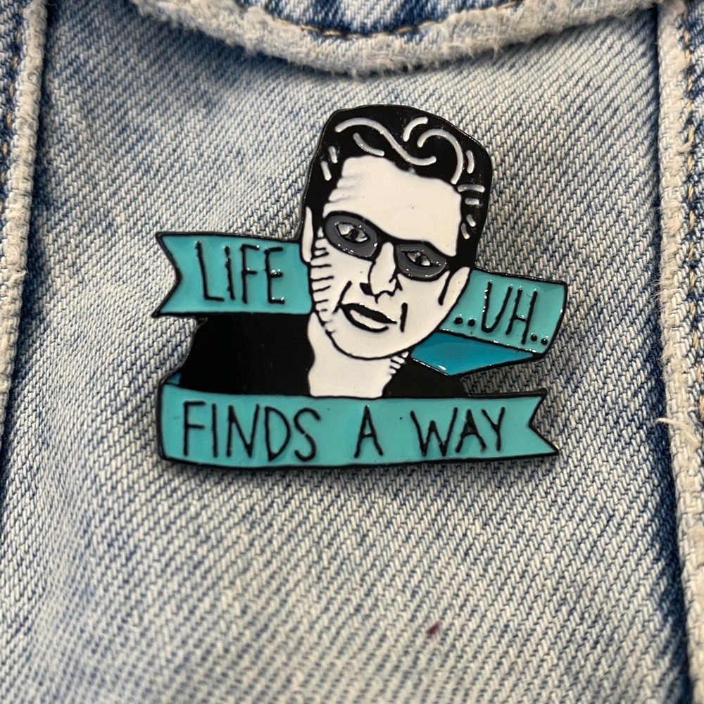 Jeff Goldblum Funny Pin